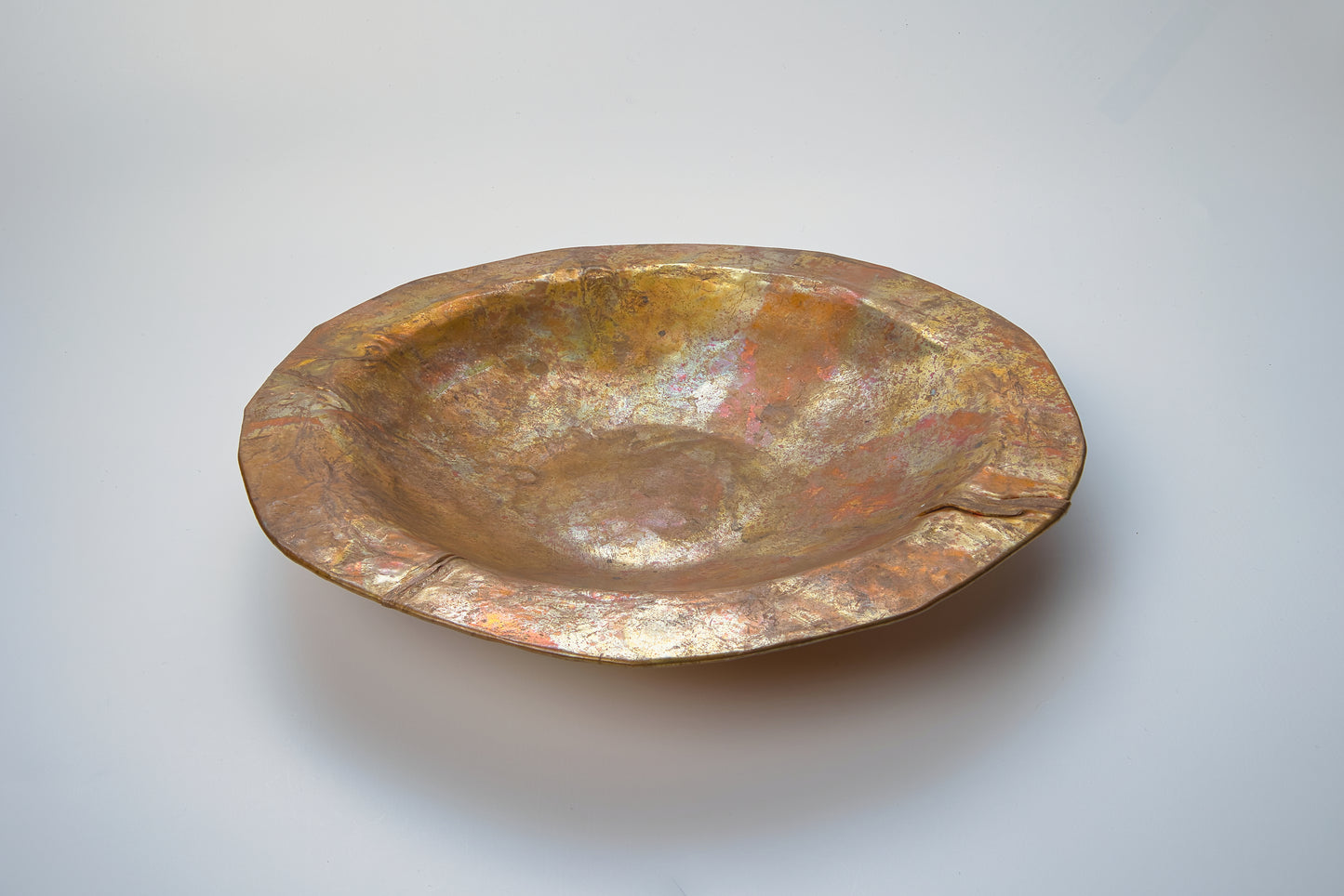 Decorative Copper Grapes and Bowl