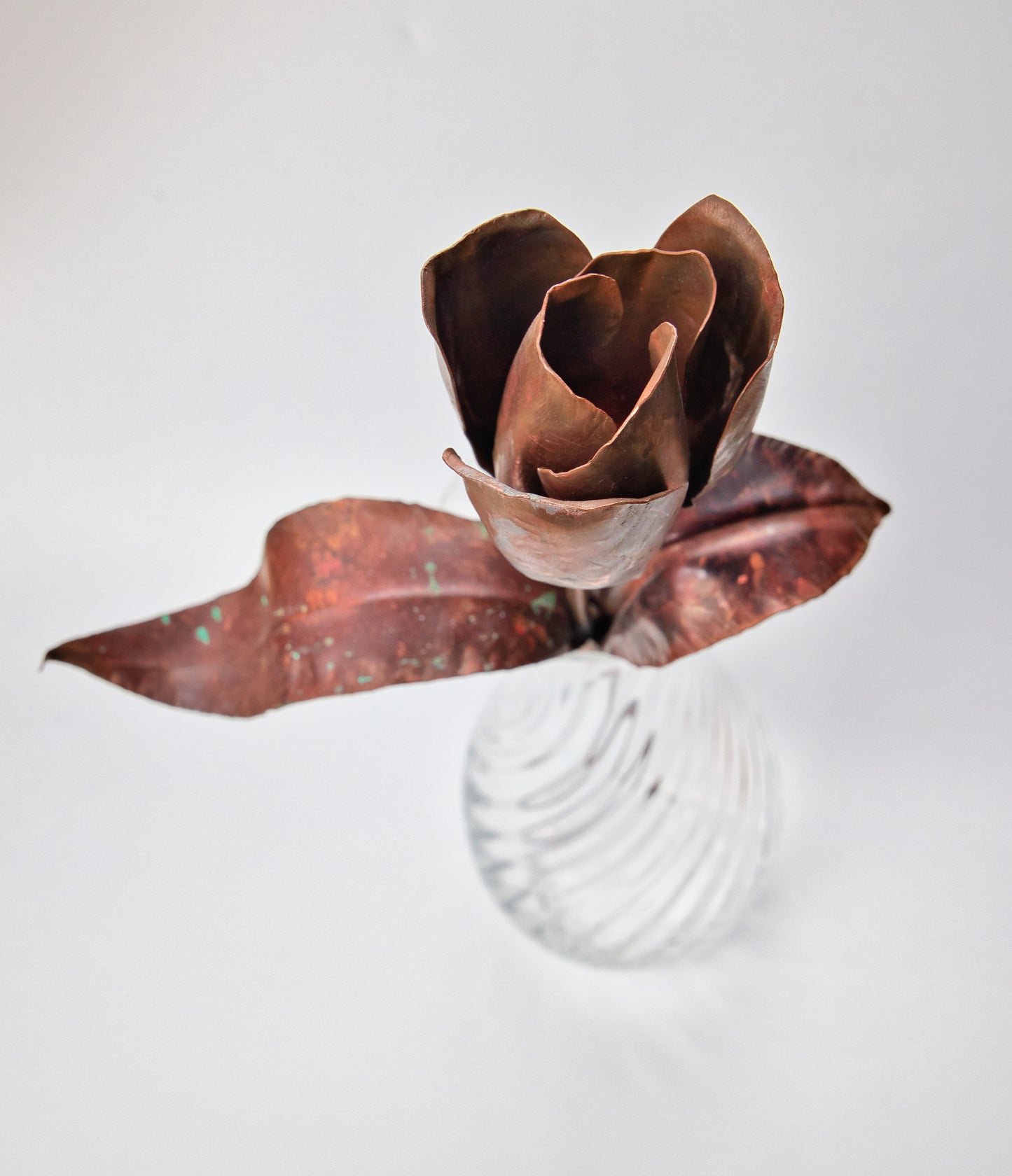 Aged Copper Tulip
