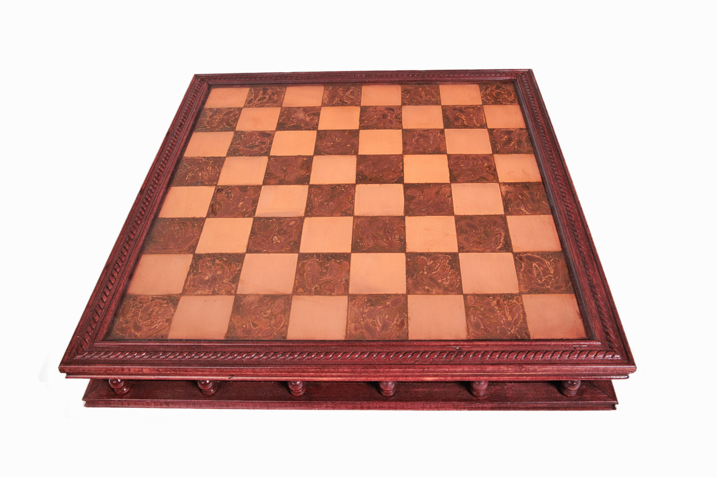 Copper Rosewood Chess Set