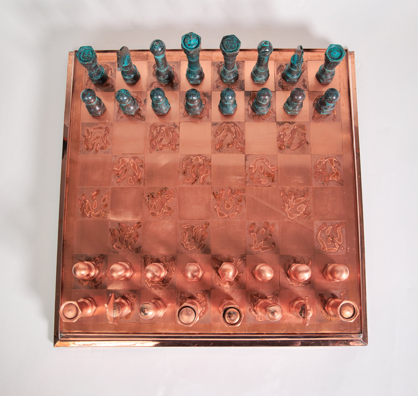 Ultimate Copper Chess Board Set
