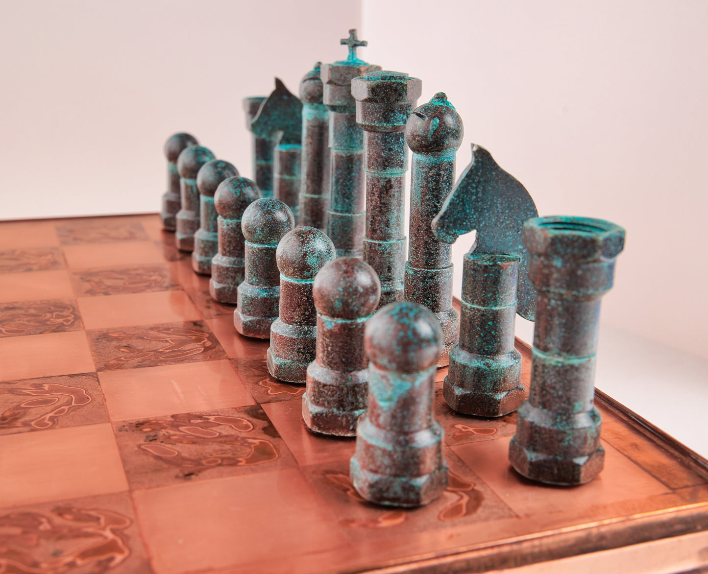 Ultimate Copper Chess Board Set