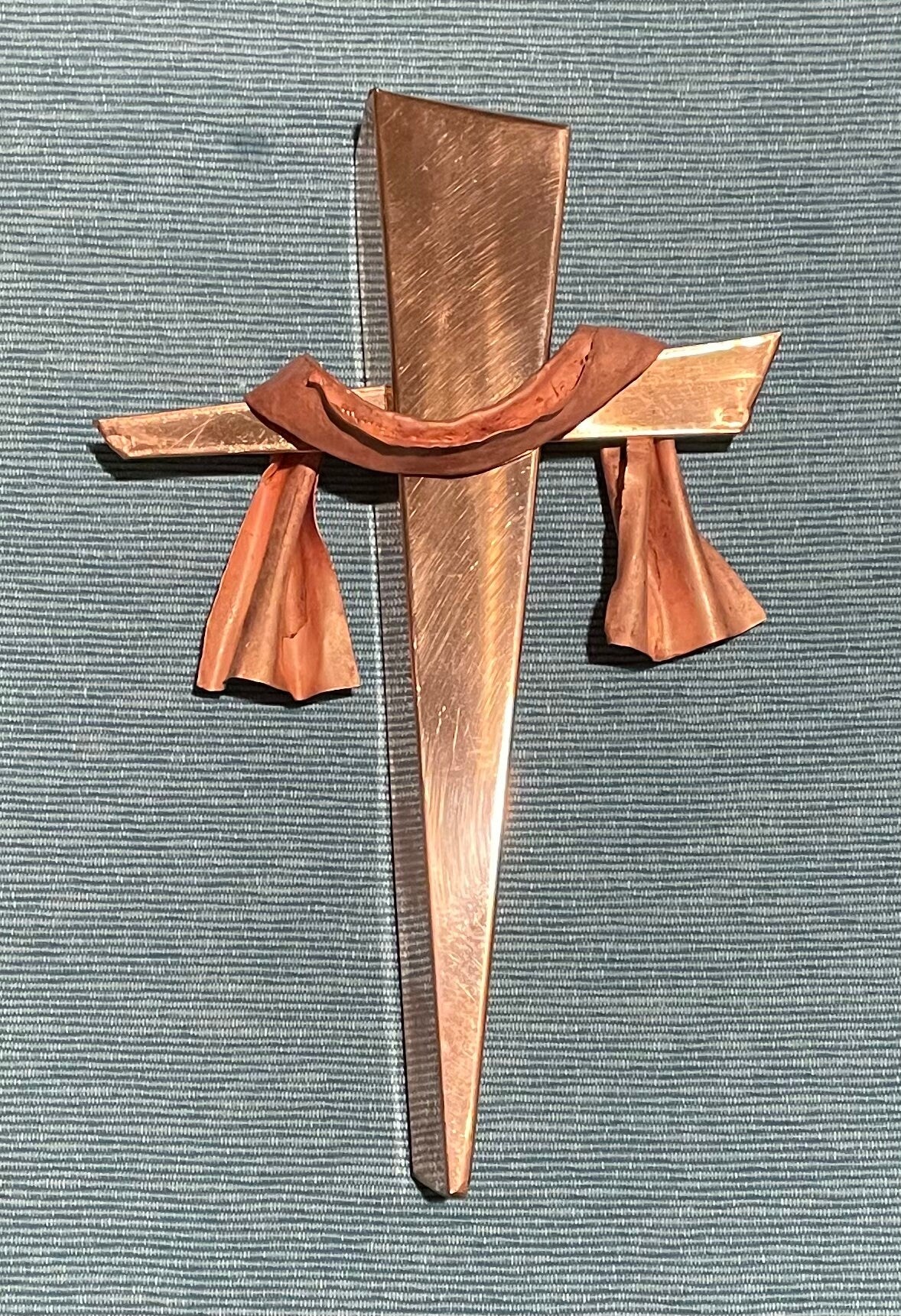 Modern Copper Cross