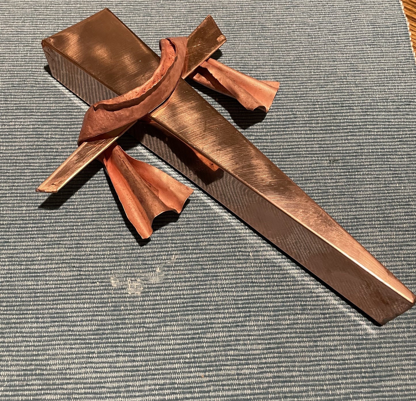Modern Copper Cross