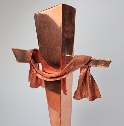 Modern Copper Cross