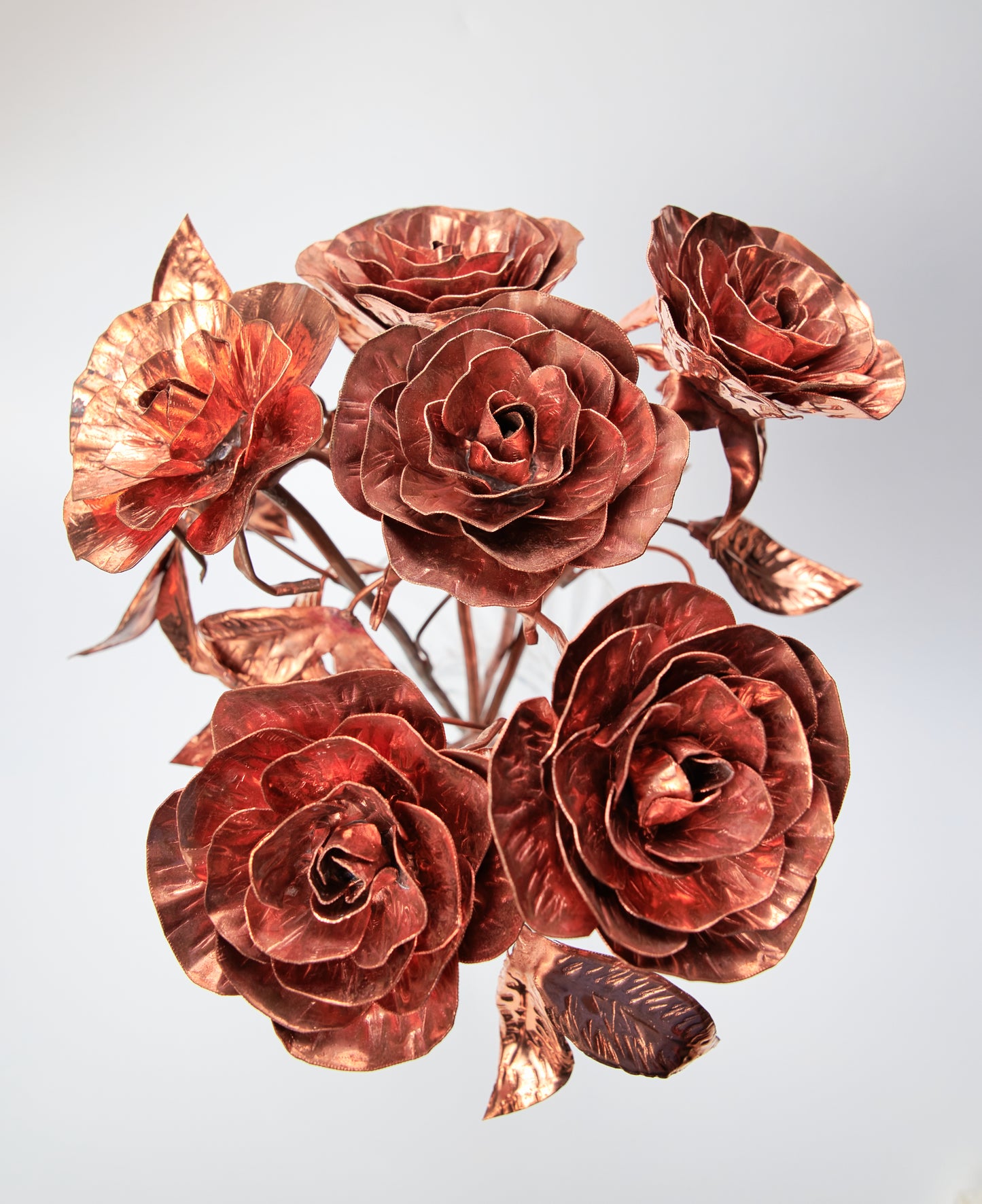 Copper Bouquet of Roses