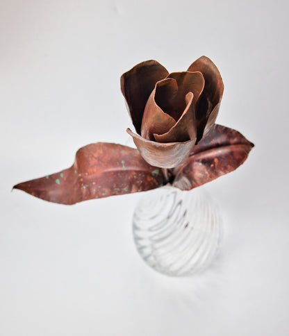 Aged Copper Tulip