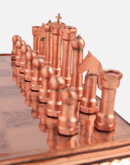 Ultimate Copper Chess Board Set