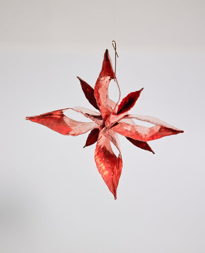 Copper 8 Point Star Ornament and Tree Topper