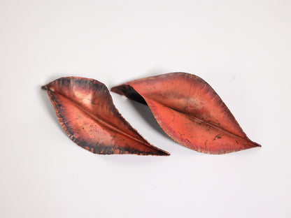 Curved Copper Christmas Ornament
