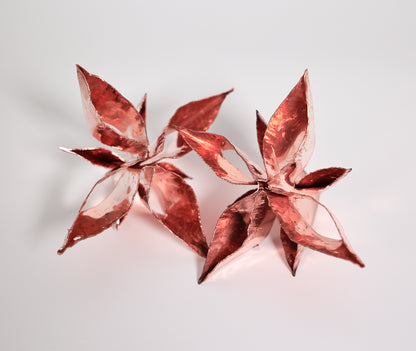 Copper 8 Point Star Ornament and Tree Topper