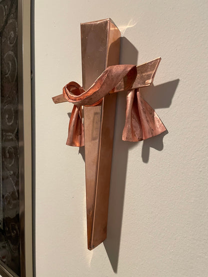 Modern Copper Cross